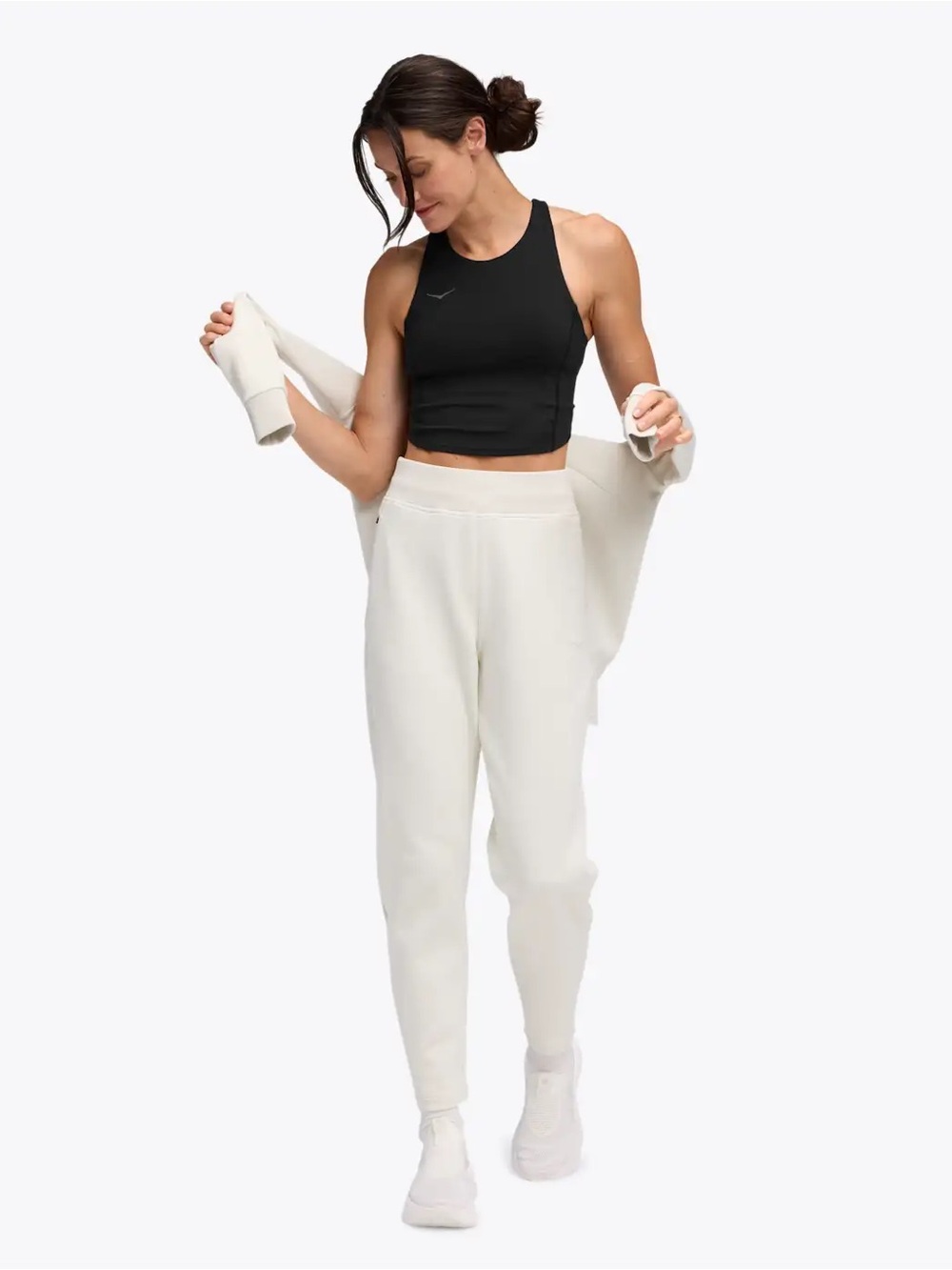 Hoka Essential Recovery Pant Truffle Salt  Women’s size Small
